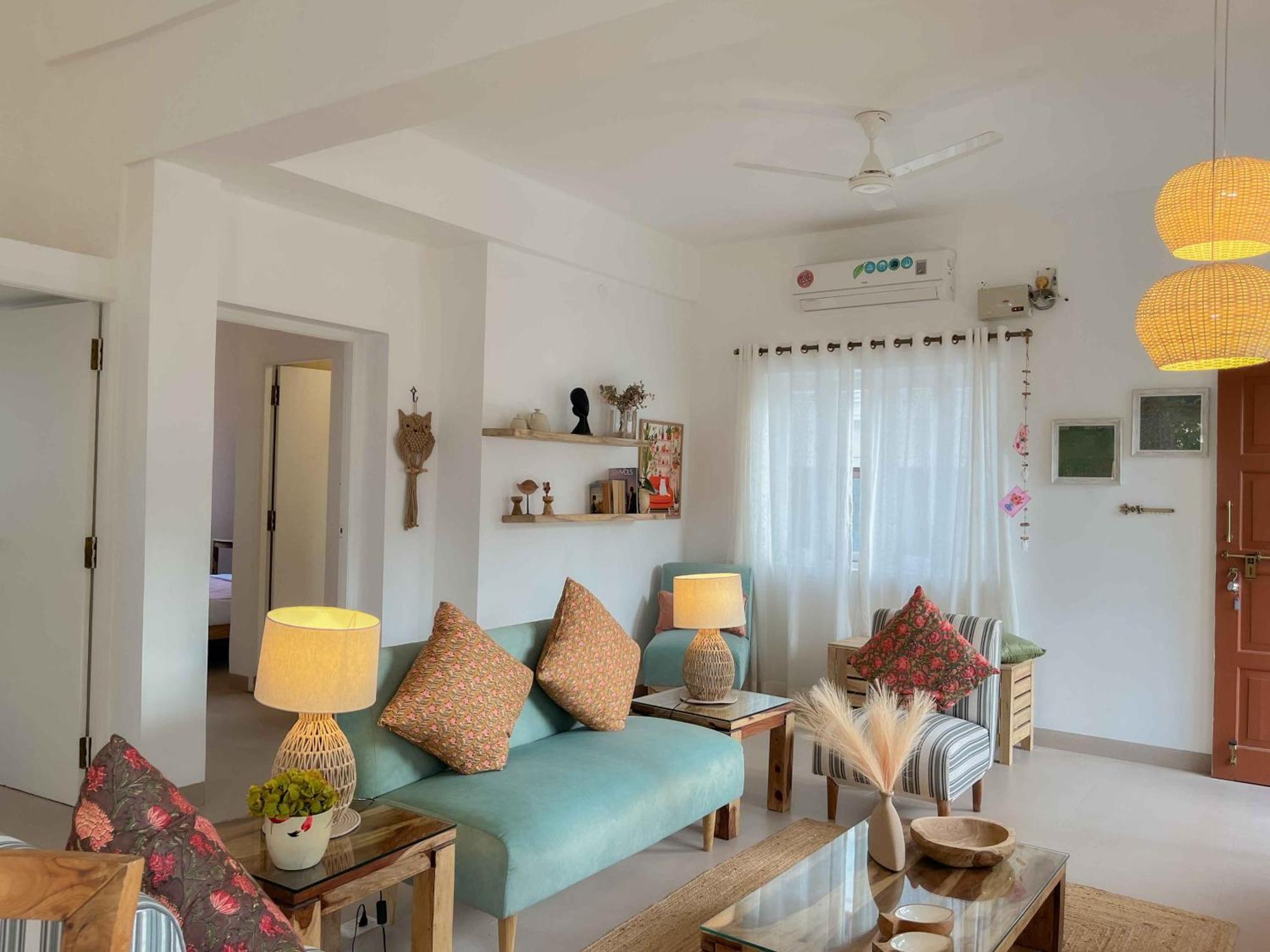 Rainforest - Casa Azure 5 Min Walk To The Beach Calangute Δωμάτιο φωτογραφία