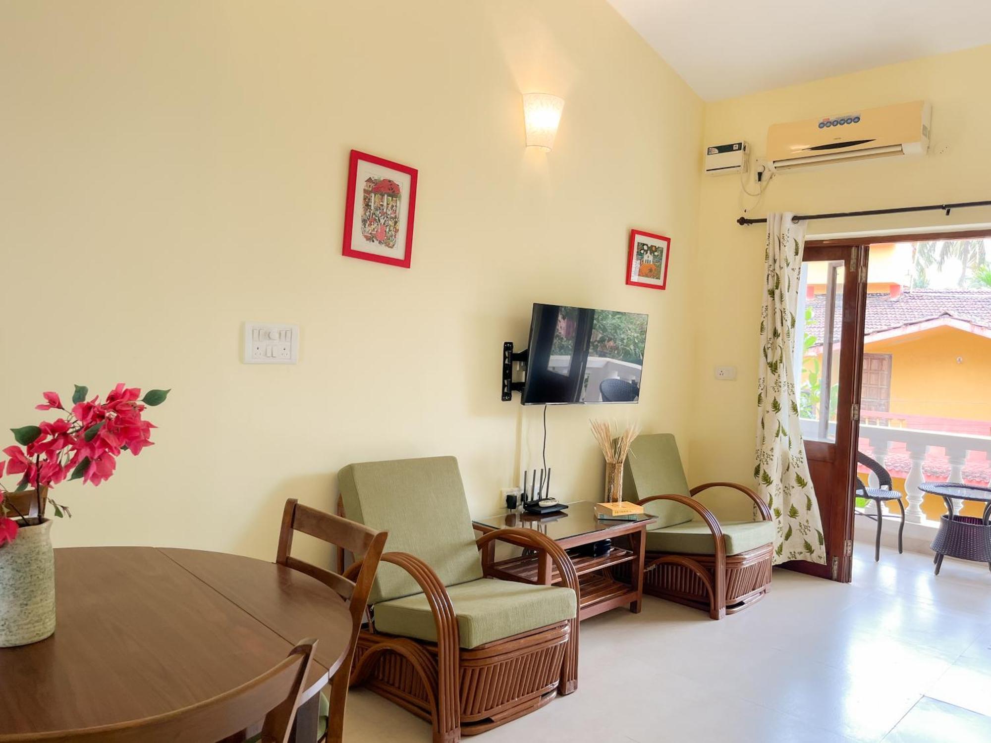 Rainforest - Casa Azure 5 Min Walk To The Beach Calangute Δωμάτιο φωτογραφία